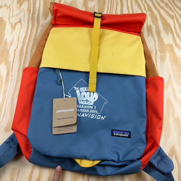 Patagonia Other - Patagonia Arbor Roll-Top Pack The Loud House Panavision Colorblock Backpack NWT